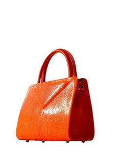 The Monroe Bag- hot orange